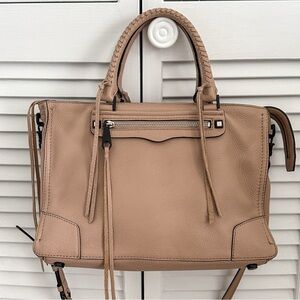 Rebecca Minkoff Leather Regan Satchel Bag